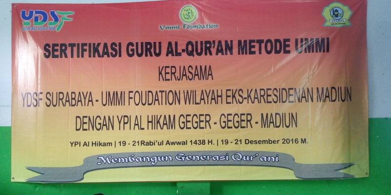 Sertifikasi Guru Quran di 3 Kota