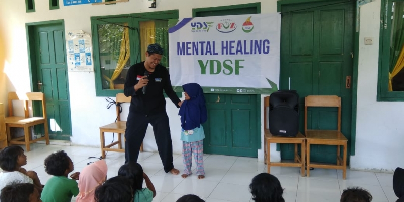 YDSF Adakan Mental Healing Untuk Anak-anak Korban Gempa Palu-Donggala