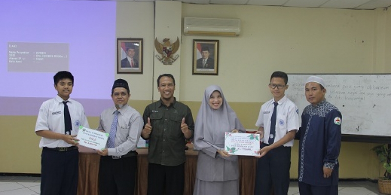 SMP Al-Falah Surabaya—Sidoarjo Galang Dana untuk Palu—Donggala