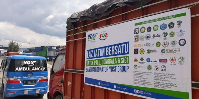 Bantuan Donatur YDSF Tiba di Palu, Donggala, dan Sigi