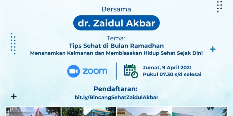 Bincang Sehat bersama dr. Zaidul Akbar