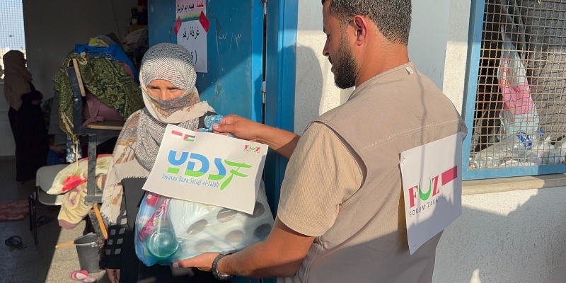 Paket Hygiene Kit YDSF untuk Rakyat Gaza Strip, Palestina